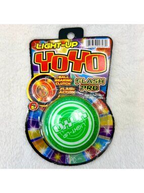 Light-Up Yo-Yo Flash Pro 2014 Ja-Ru Green
